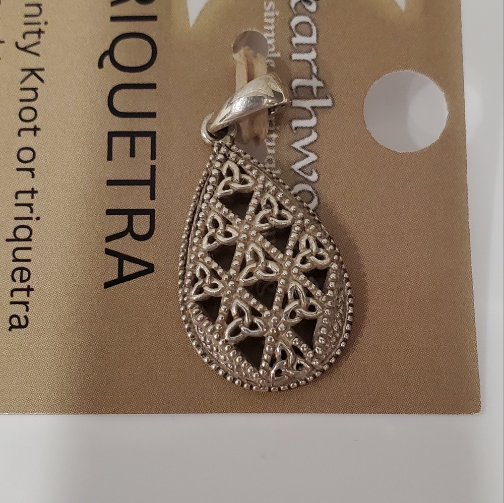 Sterling Silver Triquetra Pendant
